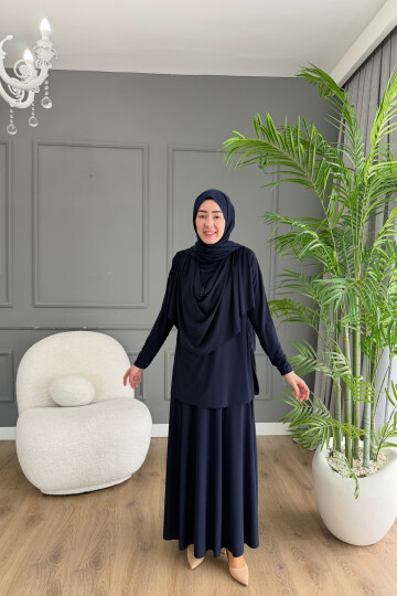 SANDY ETEK TAKIM ÖNÜ BÜZGÜLÜ 4250 LACİVERT