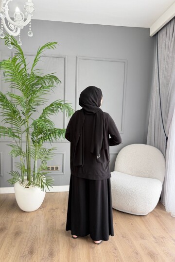 Sandy Pantalon Fresh Takım 4206 Siyah