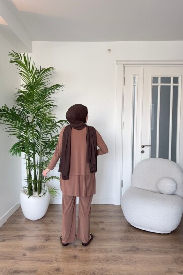 SANDY PİLELİ TAKIM 4204 CAMEL