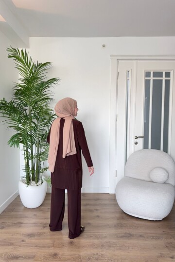 SANDY PİLELİ TAKIM 4204 KAHVE