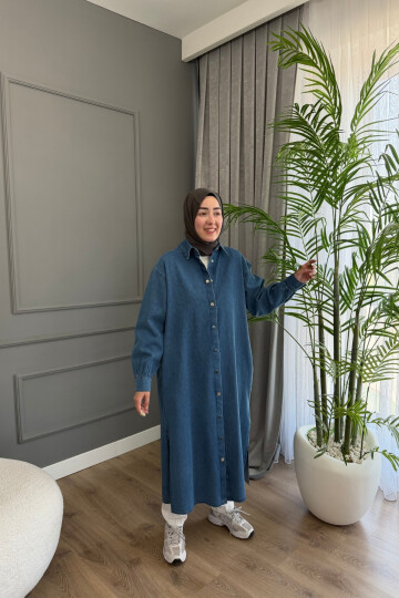 TENSEL KOT KUMAŞ KAP 9058 MAVİ
