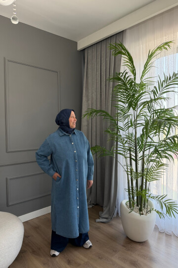 TENSEL KOT KUMAŞ KAP 9058 MAVİ