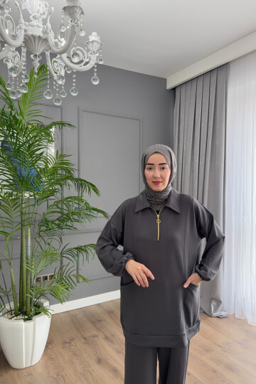 TORBA CEPLİ OYSHO TAKIM 4408 ANTRASİT