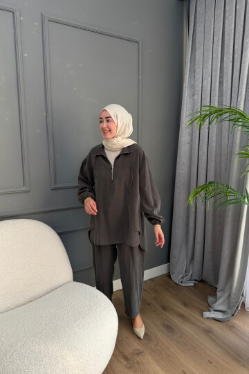 YAKASI FERMUARLI TENSEL TAKIM 4300 HAKİ